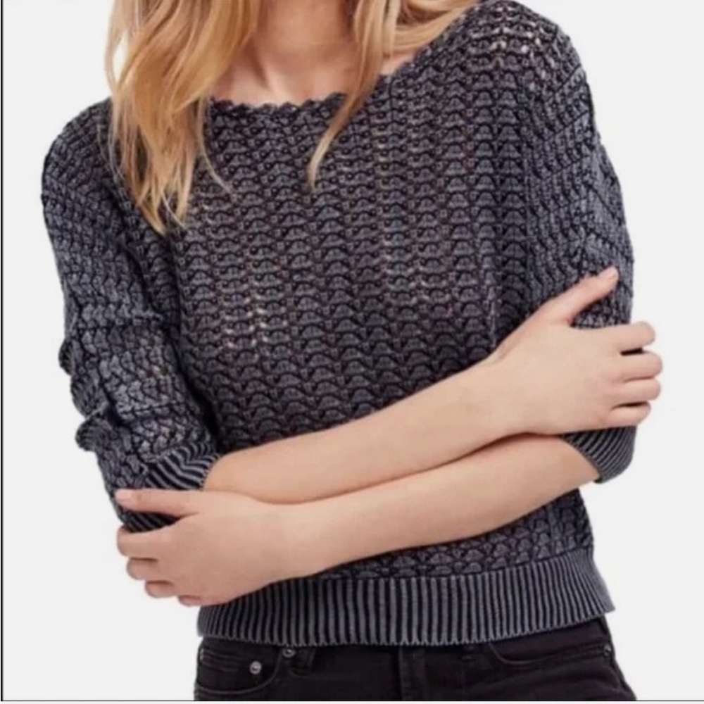 NWT Free People Boomerang Sweater